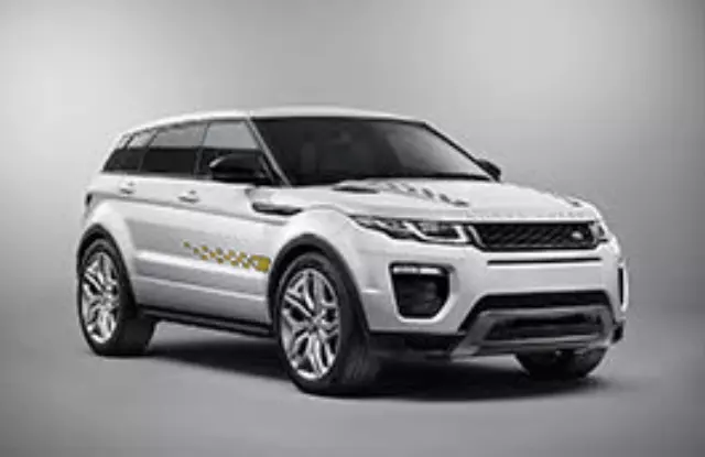 VPLVB0227GAW - Exterior: Vehicle Decals, Number One, Right Side, Gold for Land Rover: Range Rover Evoque Image
