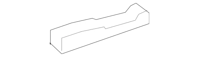 2096950297 - Body: Insulator Pad for Mercedes-Benz Image