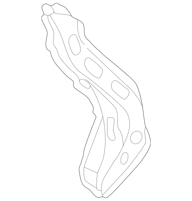 202630031364 - Side Panels: Pillar for Mercedes-Benz: C220, C230, C280, C43 AMG Image