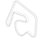 29938996 - : V-Ribbed Belt for Mercedes-Benz Image