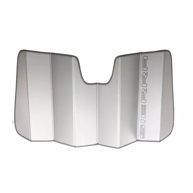 Window Sunshade, Rear, Sierra Script - GM (84641432)