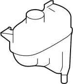 217105CF0A - Cooling System: Expansion Tank for Infiniti Image