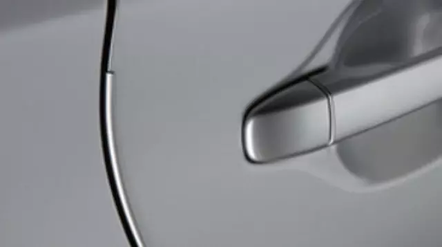 PT9360220017 - Exterior: 2020-2025 Toyota Corolla - Door Edge Guard, Classic Silver Metallic for Toyota: Corolla Image