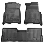 98331 - : Weatherbeater - Front &amp; 2nd Seat Floor Liners (Footwell Coverage) for Husky Liners Image