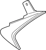 960336SA0A - : Spoiler Wing for Infiniti Image