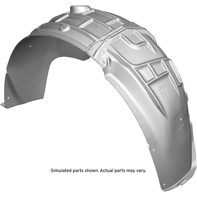 84364224 - : Rear Driver Side Wheelhouse Liner for GM Image