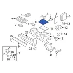 7L1Z78045F54AA - Body: Plate for Ford: Expedition Image