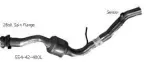 42400L - : Direct-Fit Catalytic Converter (Non C.A.R.B. Compliant) for AB Catalytic Image