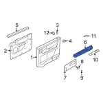 7L1Z7824101AA - Body: Armrest Pad for Ford: Expedition Image