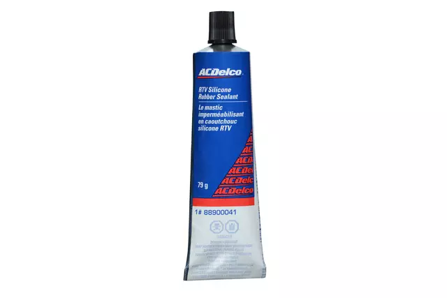 88900041 - Engine: Oil Pan Sealer for Buick: Century, Enclave, Encore GX, Envision, Envista, Regal, Skyhawk, Skylark | Cadillac: Cimarron, CT4, CT5, CT6, Escalade, Escalade ESV, XT4, XT6 | Chevrolet: Camaro, Cavalier, Celebrity, Chevette, Colorado, Corsica, Corvette, Monte Carlo, S10, S10 Blazer, Silverado 1500, Silverado 1500 LTD, Silverado 2500 HD, Silverado 3500 HD, Suburban, Tahoe, Trailblazer, Traverse, Trax | GMC: Acadia, Canyon, Jimmy S15, S15, Sierra 1500, Sierra 1500 Limited, Sierra 2500 HD, Sierra 3500 HD, Yukon, Yukon XL | Oldsmobile: Cutlass Calais, Cutlass Salon, Cutlass Supreme, Firenza | Pontiac: 6000, Bonneville, Firebird, Grand Prix, T1000 Image
