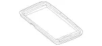 7800029 - Body: Sunroof Frame for Mercedes-Benz Image