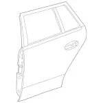 2127303605 - Rear Doors: Rear Door for Mercedes-Benz Image