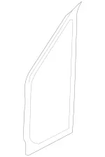 9066711820 - : Vent Weather-Strip for Mercedes-Benz Image