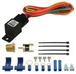 16739 - : Premium Single Stage 180°F Fan Controller with Thread In Probe, 25 Amp for Derale Image