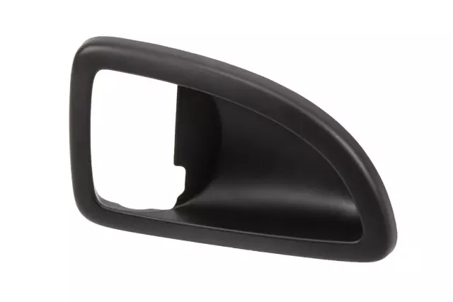 15844059 - Body: Ebony Front Passenger Side Interior Door Handle Bezel for GM Image