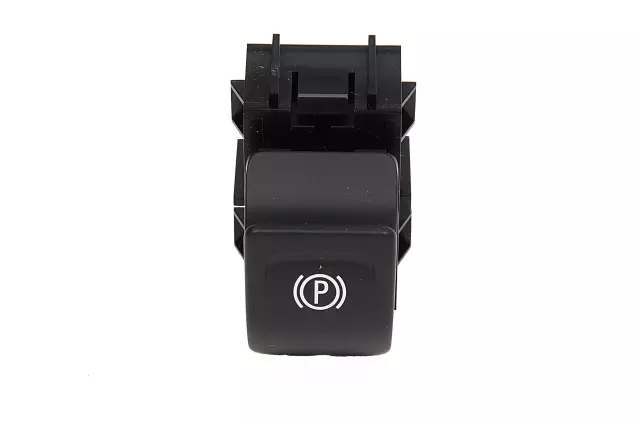 12771420 - : Jet Black and Ice Blue Parking Brake Switch for GM Image