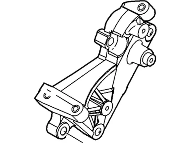 3C2Z10A313AA - Electrical: Alternator Mount Bracket for Ford: E-350 Club Wagon, E-350 Super Duty, E-450 Super Duty Image
