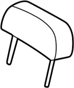 864000W070 - Body: Headrest for Infiniti Image