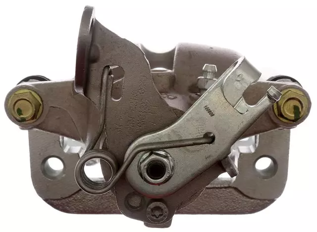 Rear Driver Side Disc Brake Caliper Assembly with Ceramic Pads (Loaded Coated), Remanufactured - GM (19360722)