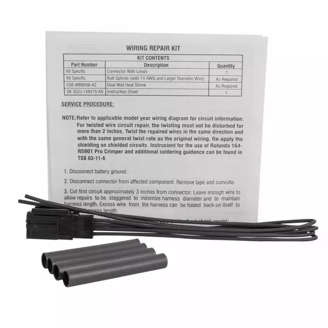 9U2Z14S411AJA - : Wire Assembly for Ford Image