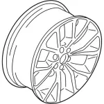 JL1Z1007H - Suspension: Wheel, Alloy for Ford: Expedition Image
