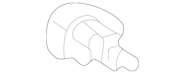 20376017203567 - Body: Cover for Mercedes-Benz Image