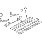 5L7Z16450BAPTM - : Running Board for Lincoln: Navigator Image