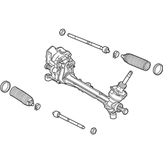 HV6Z3504FG - : Rack And Pinion Assembly for Ford Image