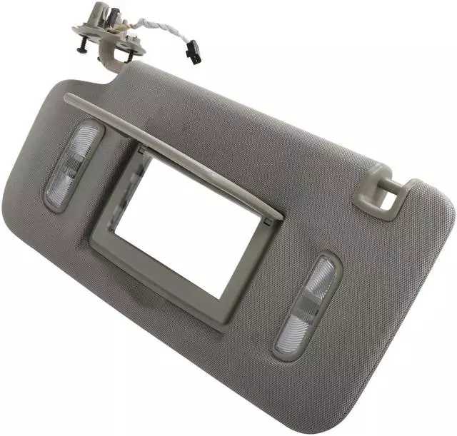 23151068 - : Light Platinum Driver Side Sun Visor for GM Image