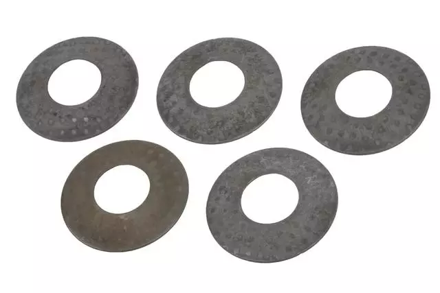 3977346 - Universals &amp; Rear Axle: Pinion Washer for Cadillac: Escalade, Escalade ESV, Escalade EXT | Chevrolet: Avalanche 1500, Avalanche 2500, Express 2500, Express 3500, Express 4500, G10, G20, G30, Silverado 1500, Silverado 1500 HD, Silverado 2500, Silverado 2500 HD, Silverado 3500, Silverado 3500 HD, Suburban 1500, Suburban 2500, Tahoe | GMC: G1500, G2500, G3500, Savana 2500, Savana 3500, Savana 4500, Sierra 1500, Sierra 1500 HD, Sierra 2500, Sierra 2500 HD, Sierra 3500, Sierra 3500 HD, Yukon, Yukon XL 1500, Yukon XL 2500 Image