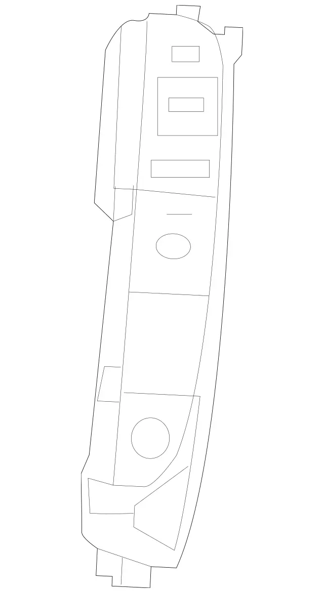 2139052603 - Electrical System: Switch Block for Mercedes-Benz: C43 AMG, C450 AMG, C63 AMG, C63 AMG S, CLS53 AMG, E43 AMG, E53 AMG, E63 AMG S Image image