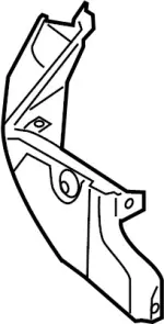 84951AC800 - Body: Lower Trim Panel for Infiniti Image