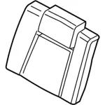 BR3Z6366600DB - Body: Seat Back Cover for Ford Image