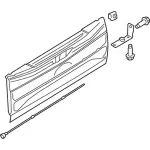 JL3Z9940700B - Body: Tail Gate for Ford: F-150 Image