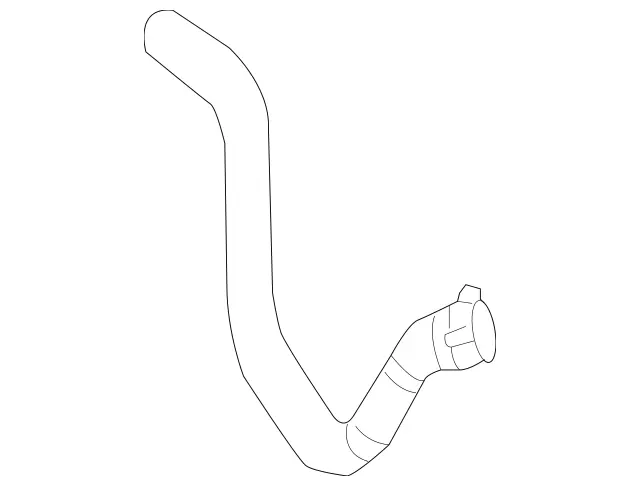 2118327594 - HVAC: Hose for Mercedes-Benz Image