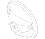 22146099037G44 - : Steering Wheel for Mercedes-Benz Image