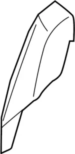 88670CL70A - Body: Seat Back Cover for INFINITI: FX35, FX45 Image