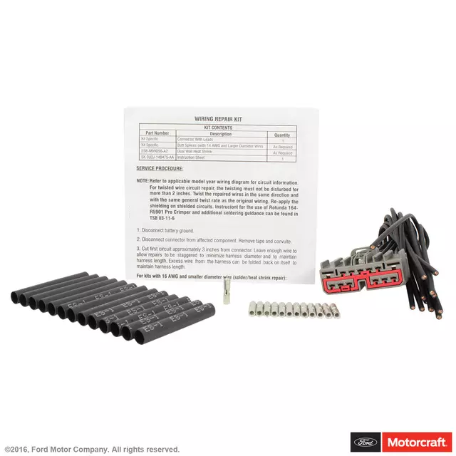 6U2Z14S411RC - : Wire Assembly for Ford Image