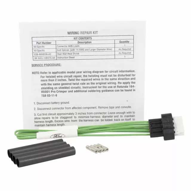 JU2Z14S411ACA - : Wire Assembly for Ford Image