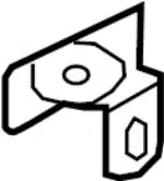 489881AG0B - : Column Assembly Bracket for Infiniti Image