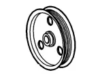 F7TZ3A733AA - Steering: Power Steering Pump Pulley for Ford: E-350 Club Wagon, E-350 Econoline, E-350 Econoline Club Wagon, E-350 Super Duty, E-450 Econoline Super Duty, E-450 Super Duty, E-550 Econoline Super Duty, E-550 Super Duty, Econoline Super Duty, F-250 HD | Mercury: Mountaineer Image