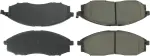10608300 - : Posi Quiet Extended Wear Brake Pads with Shims and Hardware for Centric Parts Image