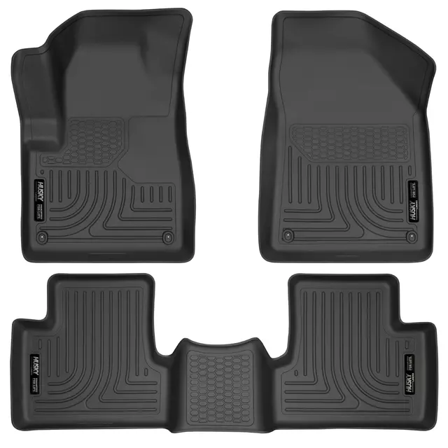 99031 - : Weatherbeater - Front &amp; 2nd Seat Floor Liners for Husky Liners Image