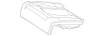 2169200150 - Rear Seat Bench: Padding for Mercedes-Benz Image