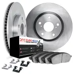 661263254 - : DFC Rotors with EURO 5000 Ceramic Brake Pads includes Hardware for DYNAMIC FRICTION Image