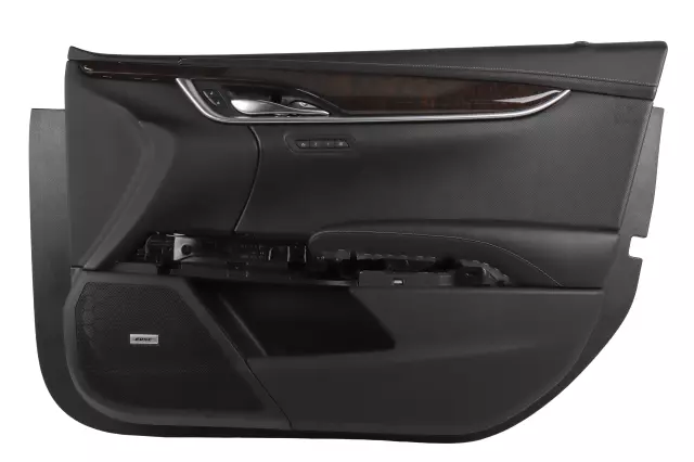 Jet Black Front Passenger Side Door Trim - GM (84013137)