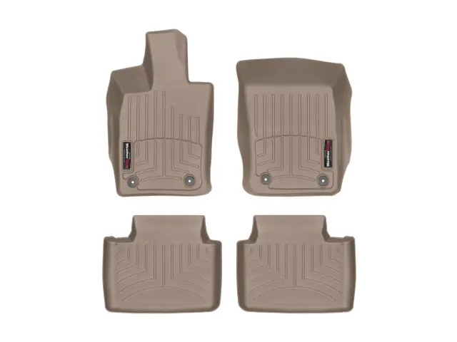 45118012 - Accessories: Front &amp; Rear Tan FloorLiner™ DigitalFit® for WeatherTech Image