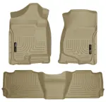 98263 - : Weatherbeater - Front &amp; 2nd Seat Floor Liners for Husky Liners Image