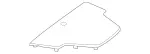 21868072029051 - Body: Center Cover for Mercedes-Benz Image
