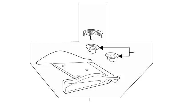 2059108716 - Driver Seat: Padding, Frt. Seat Cush for Mercedes-Benz: C350e, C400, C450 AMG, C63 AMG, GLC300, GLC43 AMG, GLC63 AMG, GLC63 AMG S Image